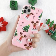 Мультяшный рождественский силиконовый чехол на iPhone 11 Pro Max