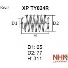 Пружина подвески NHK					XP TY824R