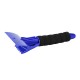 
Скребок для уборки снега и льда Clingo, 9,5х15 см, с мягкой ручкой, синий
					