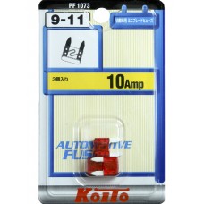 Предохранители Koito 10A mini комплект 3 шт. PF1073