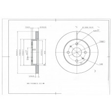 Диск тормозной AVANTECH
					
BR3038S