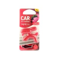 Ароматизатор полимерный Kogado Lucky Dog Mini на кондиционер Rose&Black Currant					3355