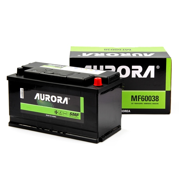 Аккумулятор AURORA DIN MF-60038 L5 (L) 100 А/ч	