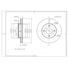 Диск тормозной AVANTECH
					
BR0243S