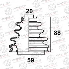 Пыльник привода Avantech