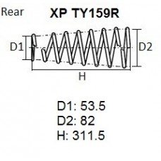 Пружина подвески NHK					XP TY159R