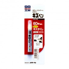 Краска-карандаш для заделки царапин  Soft99 KIZU PEN белый перламутр, карандаш, 20г 08051