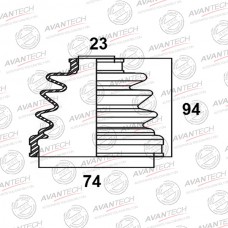 Пыльник привода Avantech
					
BD0505