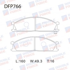 Колодки тормозные дисковые DOUBLE FORCE
					
DFP766