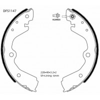 Колодки тормозные барабанные DOUBLE FORCE
					
DFS1147
