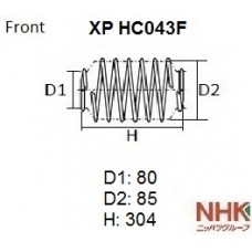 Пружина подвески NHK					XP HC043F