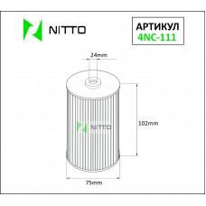 Фильтр масляный NITTO
					
4NC-111