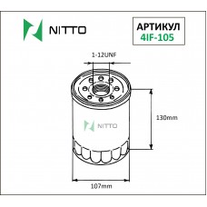 Фильтр масляный NITTO
					
4IF-105