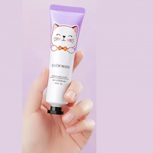 Крем для рук с экстрактом сирени LUOFMISS Moisturize Hand Cream, 30 гр