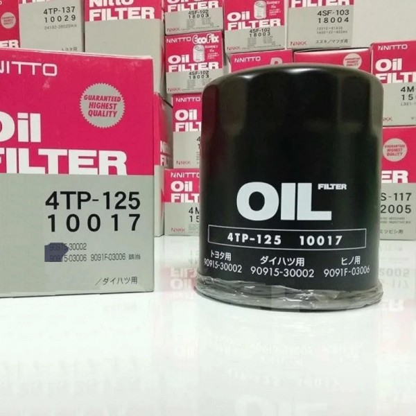 Фильтр масляный NITTO 4TP-125 (C115, 90915-03006, 90915-30002, 9091F-03006)