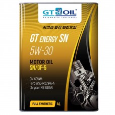 Моторное масло GT OIL GT Energy SN 5W30 4л