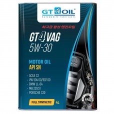 Моторное масло GT OIL GT 4 VAG 5W-30 SN 4л