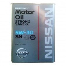 Моторное масло Nissan Strong Save X 5W30 SN 4л