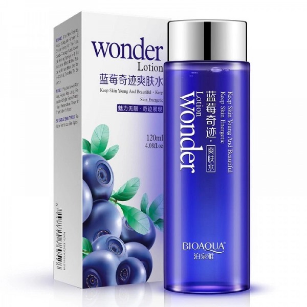 Лосьон для лица с экстрактом черники BIOAQUA WONDER LOTION