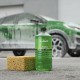 Автошампунь для ручной мойки автомобиля LAVR Green, 1 л	