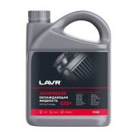 Антифриз LAVR ANTIFREEZE -40 G12+, 5 кг