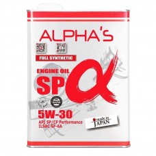 Моторное масло ALPHA'S 5W-30 SP/CF 4л