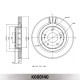 Диск тормозной передний MILES K000140 для MITSUBISHI OUTLANDER 03>, CITROEN C-CROSSER, PEUGEOT 4007 (TRW DF6174)