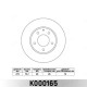 Диск тормозной передний MILES K000165 для MAZDA MP-V 99-, XEDOX 9 93- D=274мм (TRW DF4012)