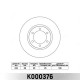 Диск тормозной передний MILES K000376 для TOYOTA LAND CRUISER PRADO J120 2.7-4.0 02- (TRW DF4494)