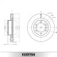 Диск тормозной передний MILES K001156 для TOYOTA LAND CRUISER PRADO J150 10- (TRW DF7880)