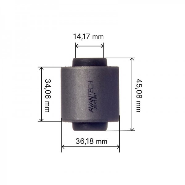 Сайлентблок задней цапфы, нижний Avantech ASB0169	