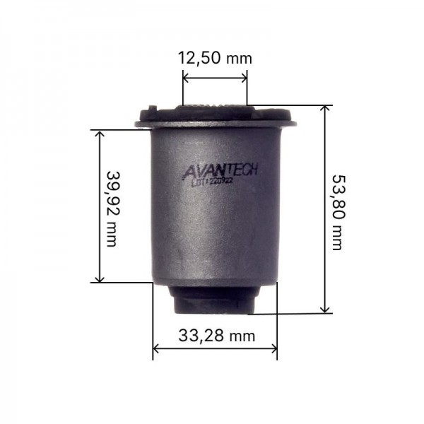 Сайлентблок задней цапфы Avantech ASB0288