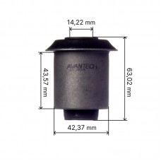 Сайлентблок переднего нижнего рычага задний Avantech ASB0329