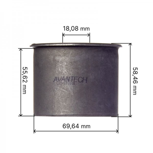 Сайлентблок переднего нижнего рычага задний Avantech ASB0353		