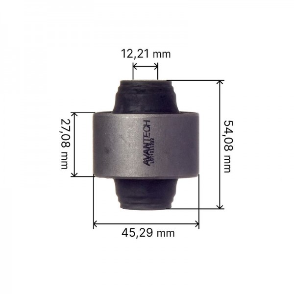 Сайлентблок переднего нижнего рычага задний Avantech ASB0522		