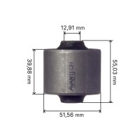 Сайлентблок опоры дифференциала Avantech ASB0550