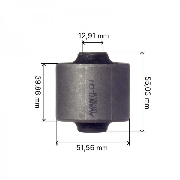 Сайлентблок опоры дифференциала Avantech ASB0550		