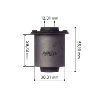 Сайлентблок переднего нижнего рычага задний Avantech ASB1028