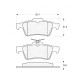 Колодки тормозные задние MILES E410005 для FORD FOCUS II/III, MAZDA 3, OPEL VECTRA C, VOLVO S40 (TRW GDB1621)