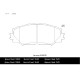 Колодки тормозные передние MILES E500135 для Toyota Auris 1.4-1.6 07-, Corolla 1.4 07-, Rav 4 06- (TRW GDB3425)