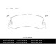 Колодки тормозные задние MILES E410351 для TOYOTA AVENSIS, CAMRY, CARINA, CELICA, COROLLA 86-03 (TRW GDB1168)