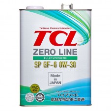 Моторное масло TCL Zero Line Fuel Economy 0W30 SP GF-6 4л