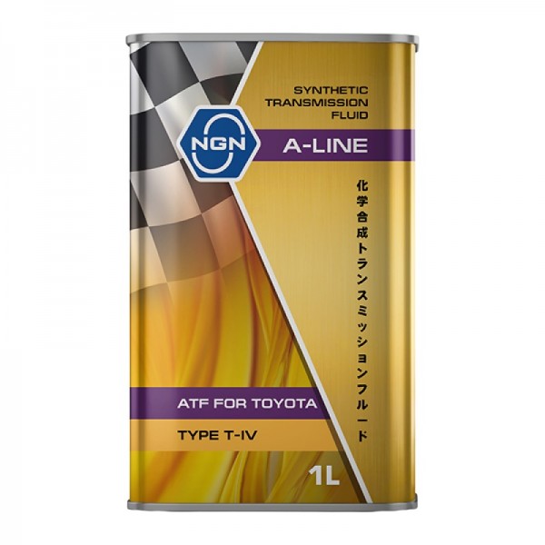 Жидкость для АКПП Toyota NGN A-LINE ATF TYPE T-IV 1л