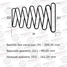 Комплект усиленных пружин подвески Avantech 2шт. в одной упаковке
					
HS0143R