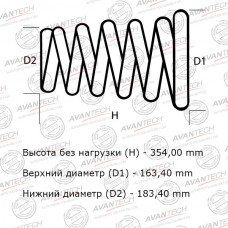 Комплект усиленных пружин подвески Avantech 2шт. в одной упаковке
					
HS4114F