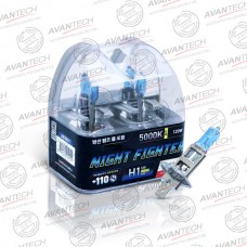 Лампа высокотемпературная Avantech H1 12V 55W 120W 5000K, комплект 2 шт.
