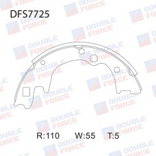 Колодки тормозные барабанные DOUBLE FORCE
					
DFS7725