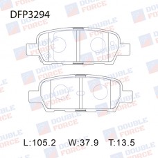 Колодки тормозные дисковые DOUBLE FORCE
					
DFP3294