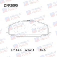 Колодки тормозные дисковые DOUBLE FORCE
					
DFP3090