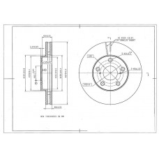 Диск тормозной AVANTECH
					
BR3051S